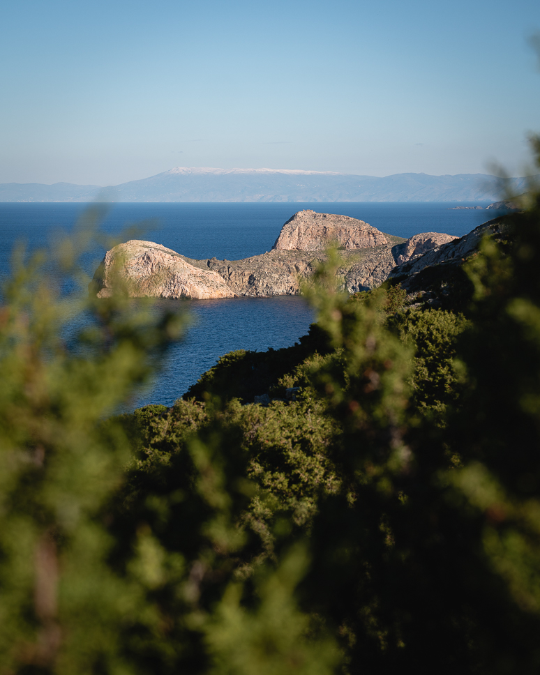 Scenery landscape hike agios stefanos galissas
