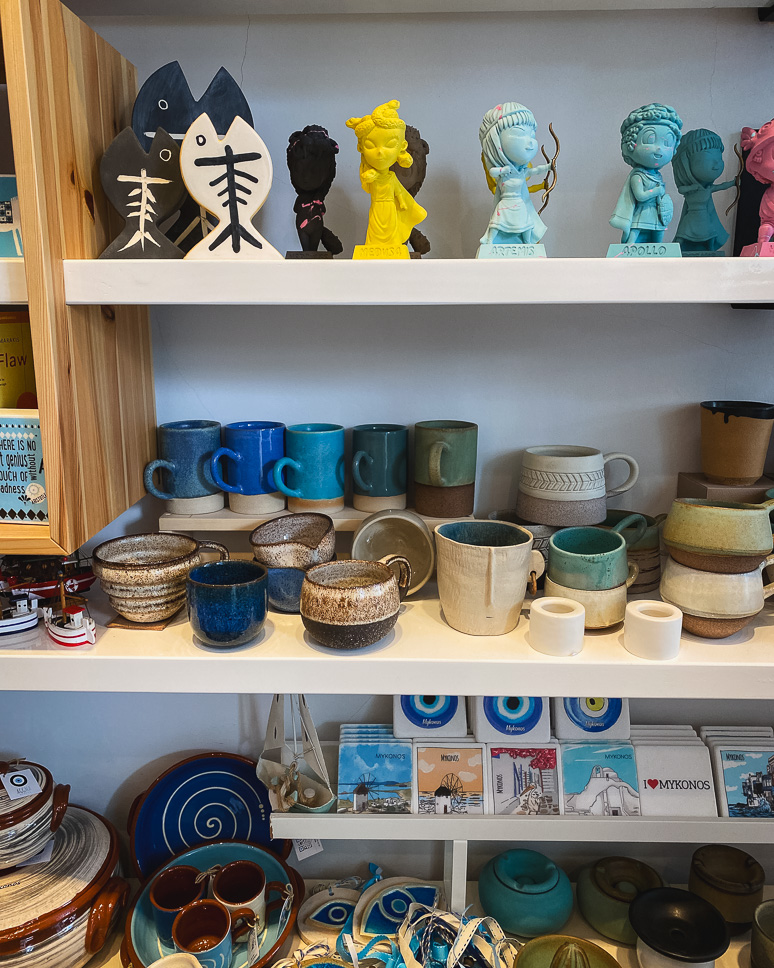 What to do in Mykonos Shops