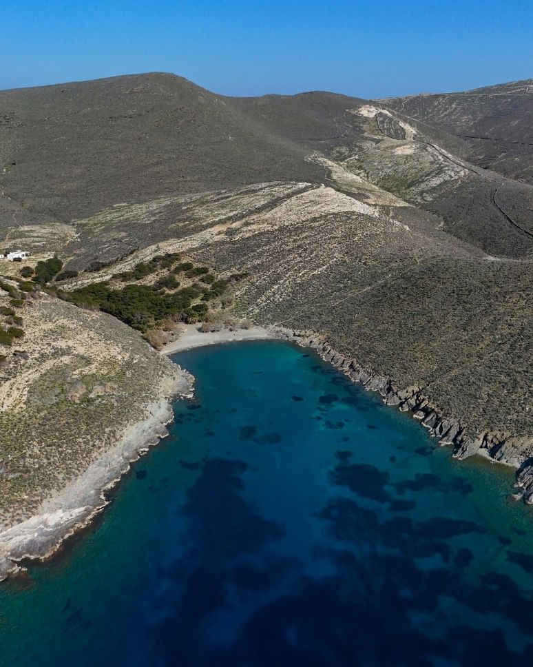 Drone picture of Americano Beach