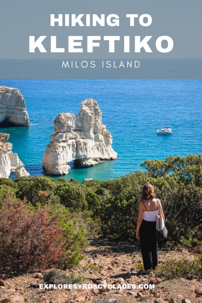 Complete guide on how to hike to Kleftiko Milos Island