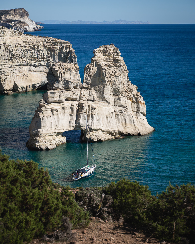 Can you visit Kleftiko Beach Milos without a boat tour?