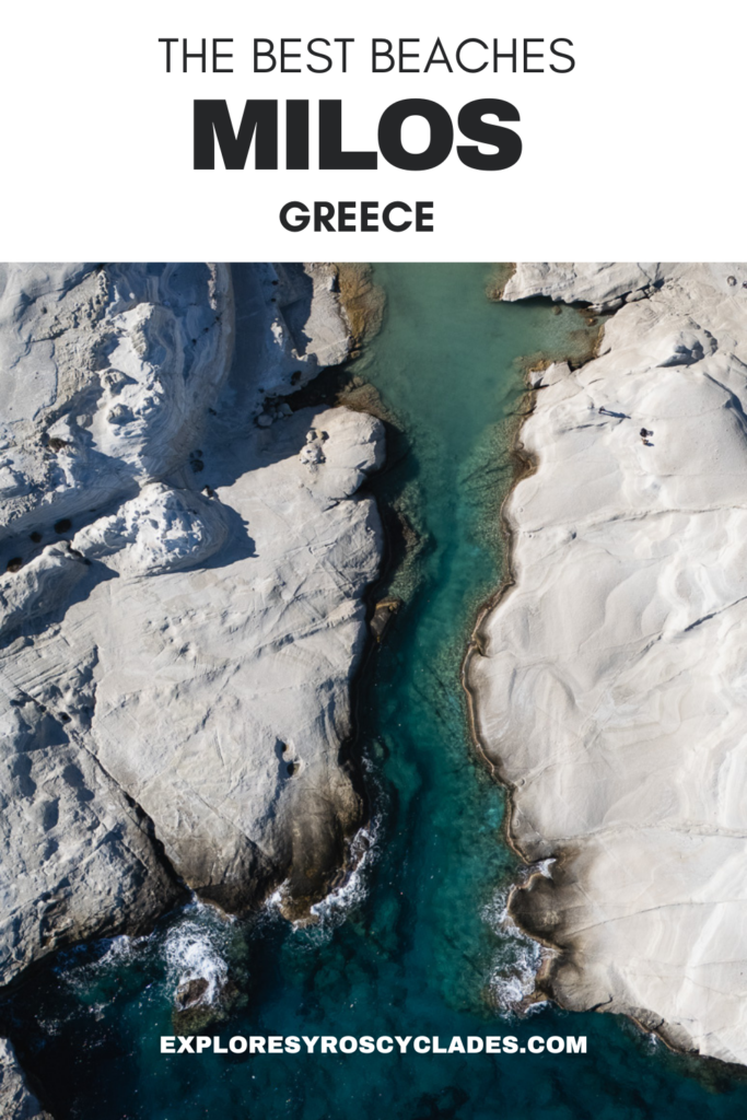 The best beaches in Milos in Greece
