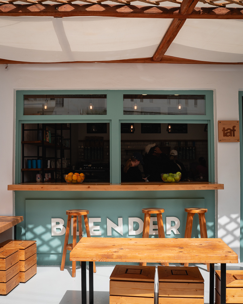 Blender is the perfect brunch breakfast place