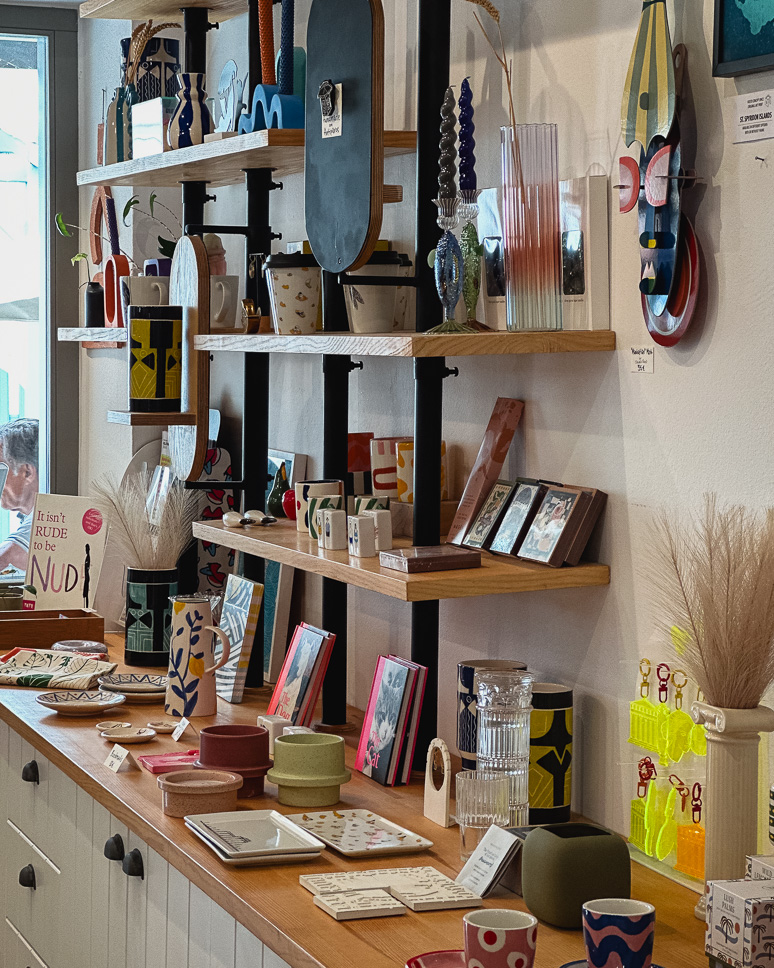 one of the souvenir shops in Antiparos