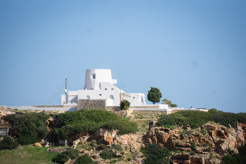 one of the best places to stay in Kimolos is the windmill