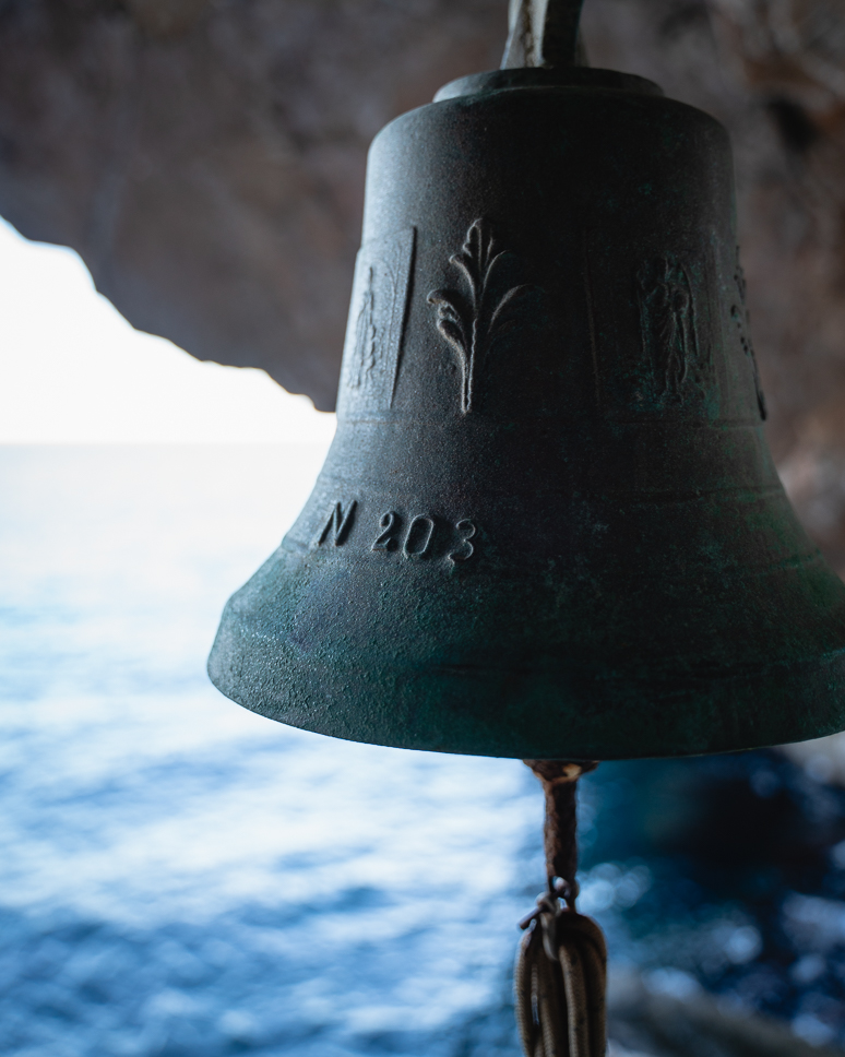 Bell at Agios Stefanos Chapel in Syros
