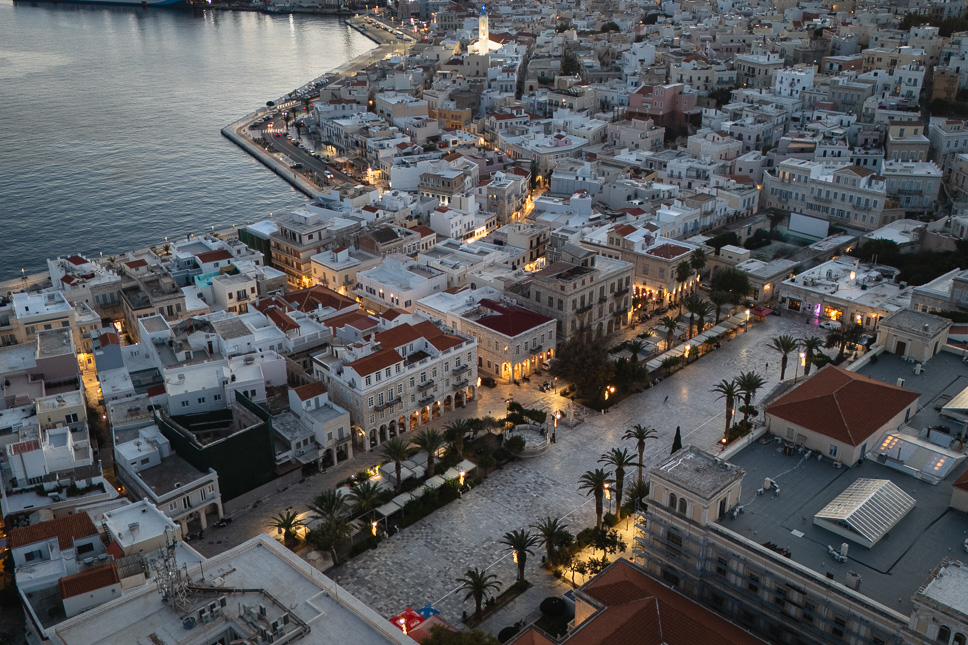 Syros in December Christmas NYE