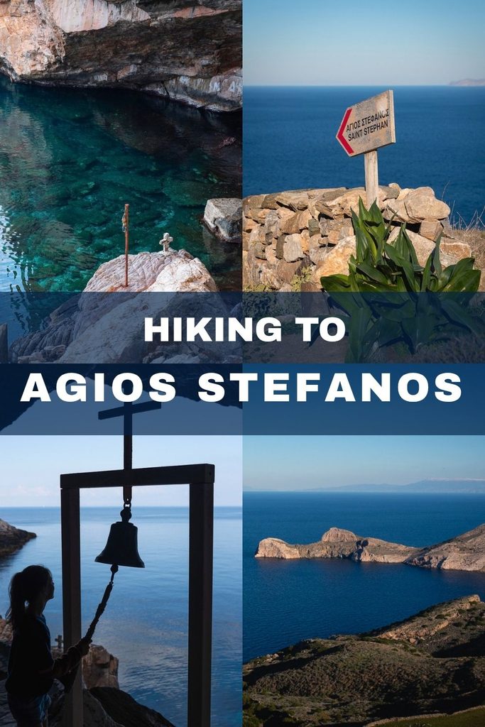 How to hike to Agios Stefanos Chapel in Syros from Galissas