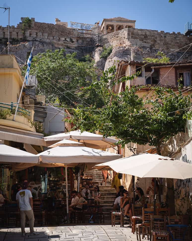 Plaka Neighbourhood Athens
