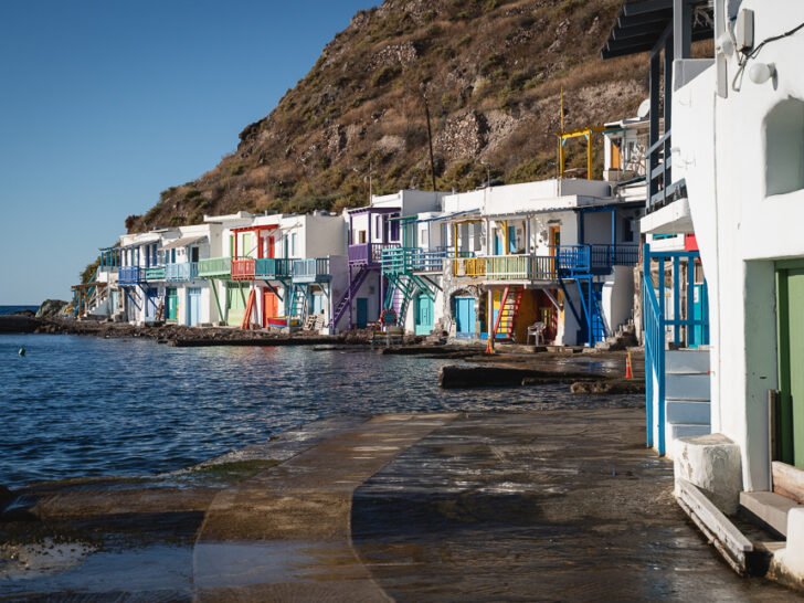 Klima: Milos’ most colourful fishing village